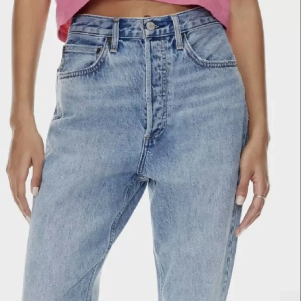Aritzia Denim Forum The BF High Rise Loose Fit Denim Jean W26 L28 - Picture 2 of 12